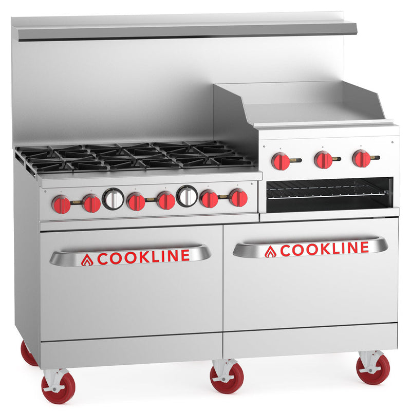 Cookline CR60-24RG natural gas commercial range