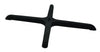 TABLE BASES ONLY 30 INCH X 30 INCH BLACK BASES