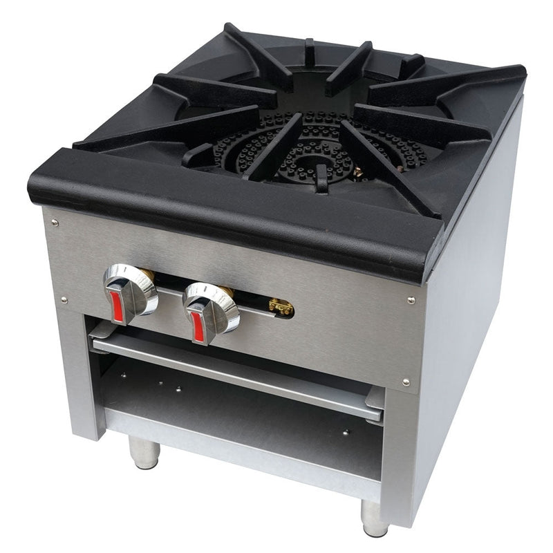 Cookline CSP1 18-Inch Single-Burner Gas Stock Pot Range - 110,000 BTU