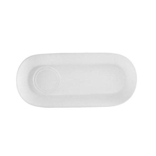CAC Chinaware City Square Breakfast Plate 12"