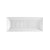 CAC Chinaware City Square Rect. Tray W/ 3 Holders For CTY-33, CTY-34, CTY-C8 12