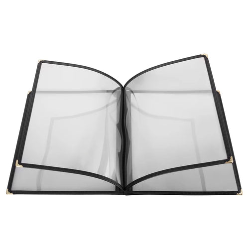Winco PMCF-9K Four-Pocket Menu Cover