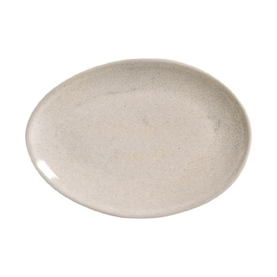 Porto Brasil Oval Plates Stoneware Latte ( Case of 12)
