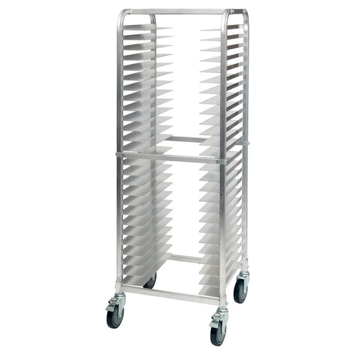 Winco 26-Tier Aluminum Pizza Pan Racks