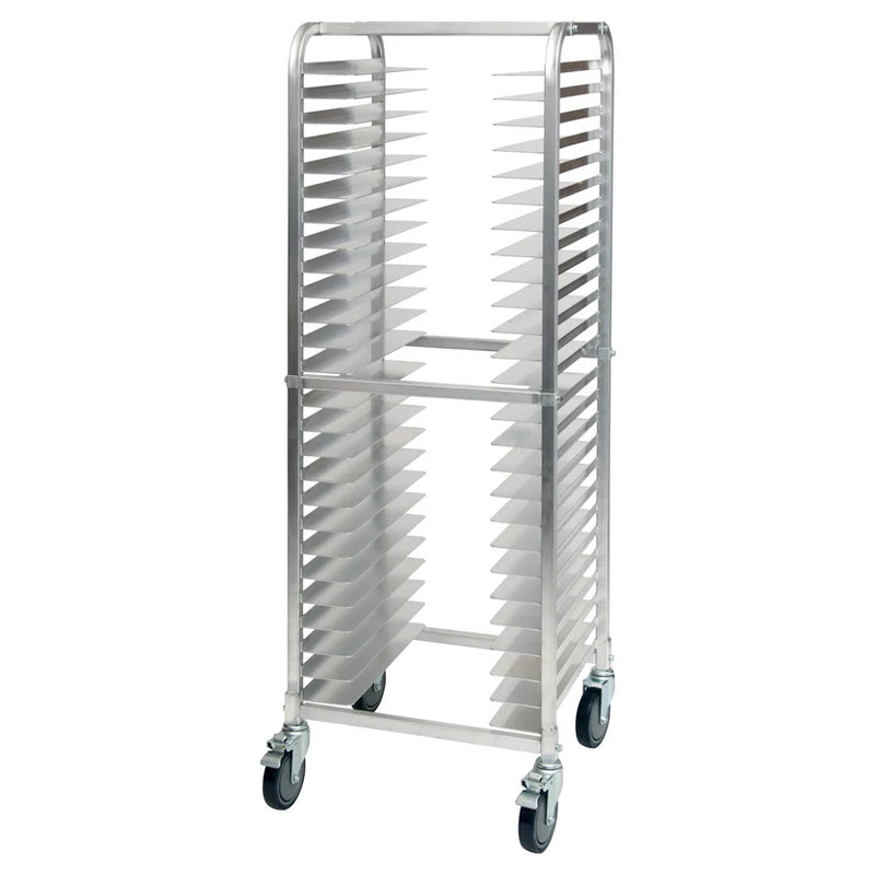 Winco 26-Tier Aluminum Pizza Pan Racks
