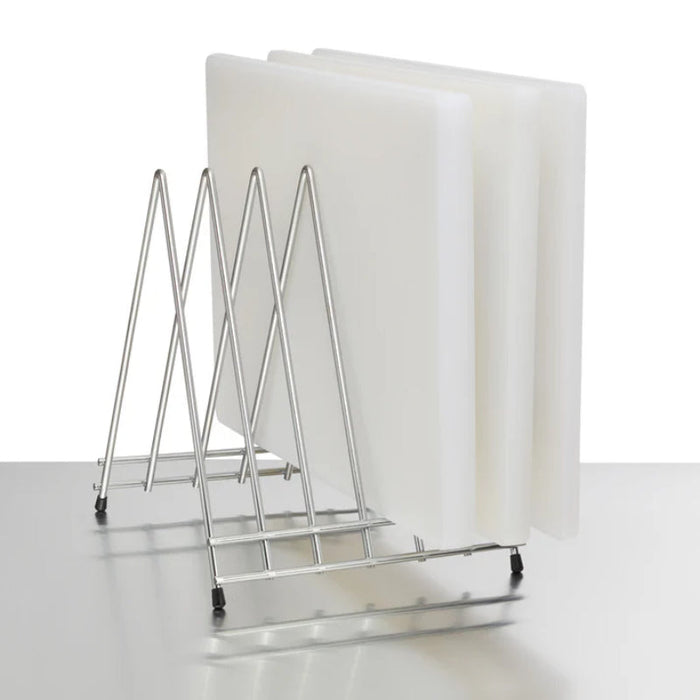 Winco CB-6L Cutting Board Rack, 6 Slots, Chrome Plated (Price/Piece)