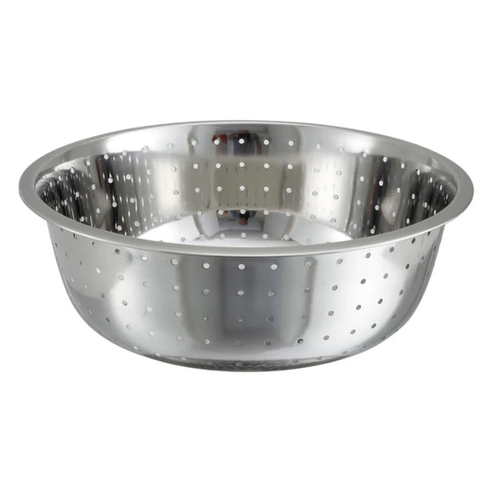 Food Preparations Colanders, Chinese-Style, Stainless Steel by Winco