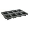 Winco HLF-8MN 8-Cup Mini Loaf Pan Carbon Steel with Non-Stick