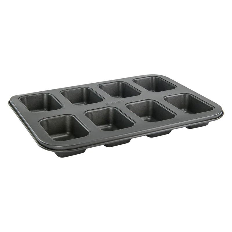 Winco HLF-8MN 8-Cup Mini Loaf Pan Carbon Steel with Non-Stick