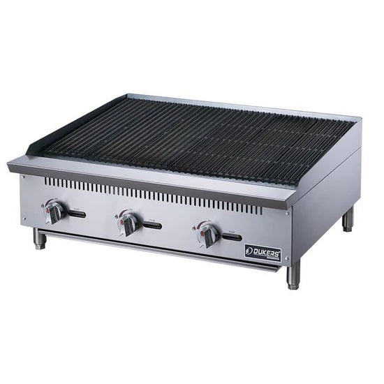 Dukers W Countertop Charbroiler DCRB36 - 36"