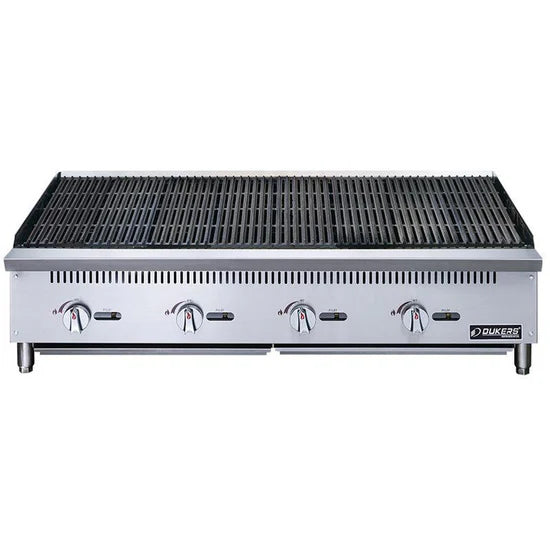 Dukers W Countertop Charbroiler DCRB48 - 48"