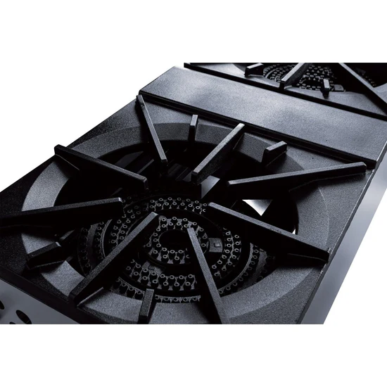 Dukers DCSPB1 Gas Stock Pot Range Showing High-BTU Burner