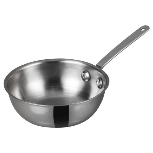 DCWD SERIES, Stainless Steel Mini Wok Serving Dish with Handle by Winco - Available in Different Sizes