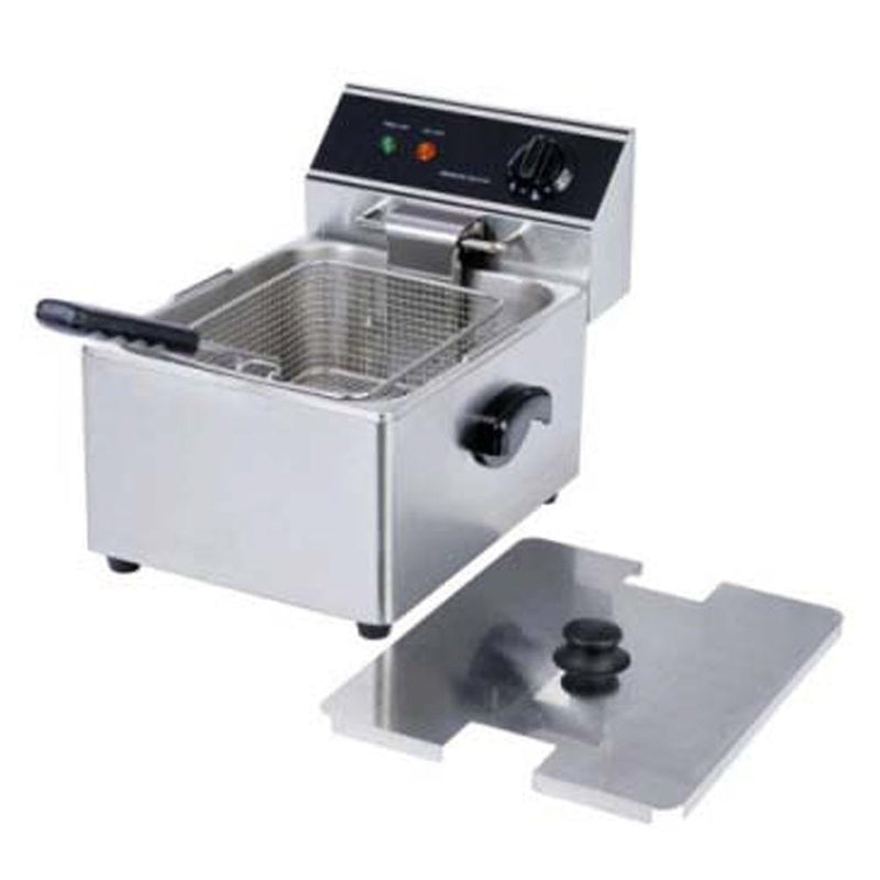 Cookline DF15-1-120 15 lb. Single-Tank Electric Countertop Fryer - 120V