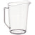 Winco Clear Polycarbonate Measuring Cups with Raised Graduation Markings