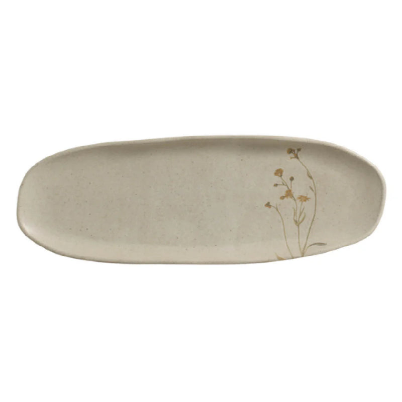Porto Brasil Shallow Oval Platter Stoneware Campestre ( Case of 12)