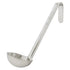 Winco LDI Series One-Piece Stainless Steel Ladles with 6" Handle