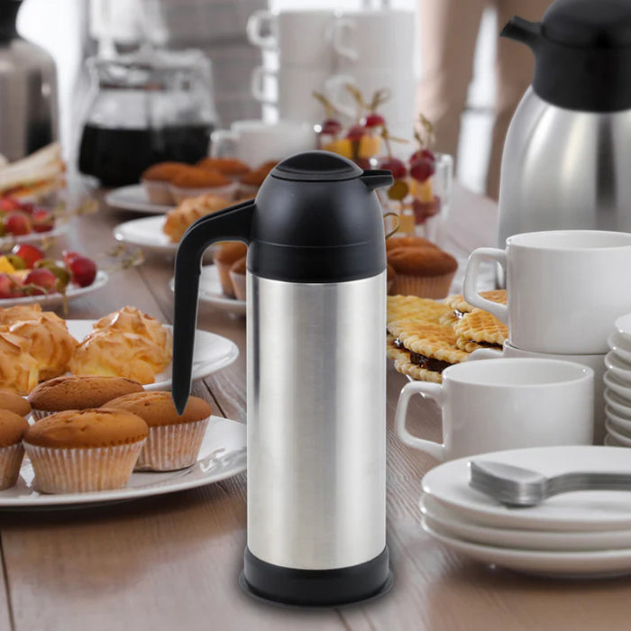 Vacuum Insulated Coffee/Cream Server, Stainless Steel by Winco