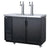 Dukers Dual Tap Kegerator Beer Dispenser DKB48-M2 - 48