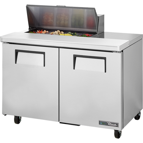 True TSSU-48-08-HC Solid Door Sandwich/Salad Unit with Hydrocarbon Refrigerant