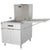 Cookline DOF-125 125 lb. Gas Floor Donut and Funnel Cake Fryer - 90,000 BTU