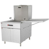 Cookline DOF-170 170 lb. Gas Floor Donut and Funnel Cake Fryer - 120,000 BTU