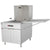 Cookline DOF-170 170 lb. Gas Floor Donut and Funnel Cake Fryer - 120,000 BTU