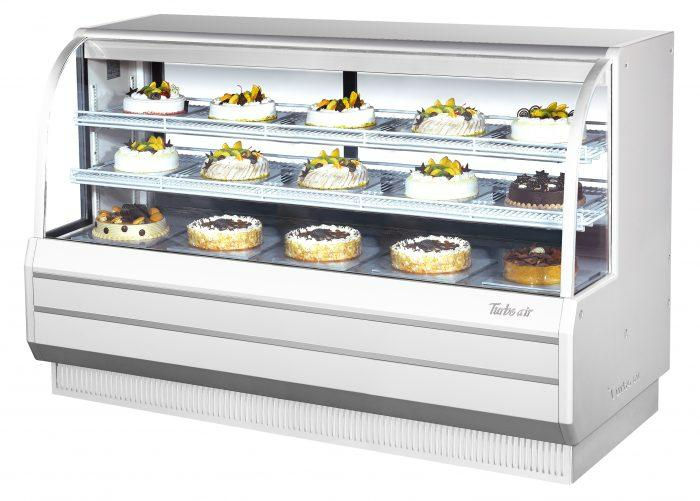 Turbo Air TCGB-72-W(B)-N Bakery Case, Refrigerated, 23.2 cu.ft.