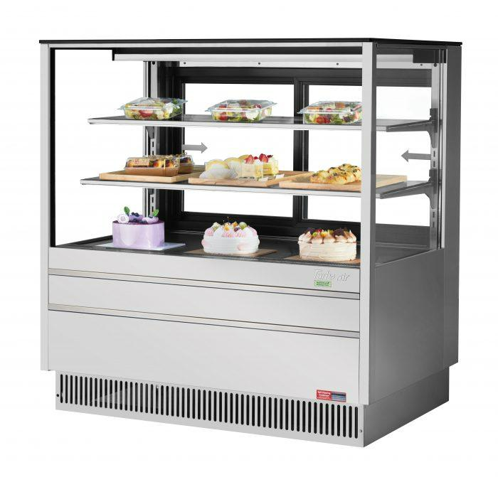 Turbo Air TCGB-48UF-S-N Display cases, Straight front bakery cases, 15.6 cu. ft.