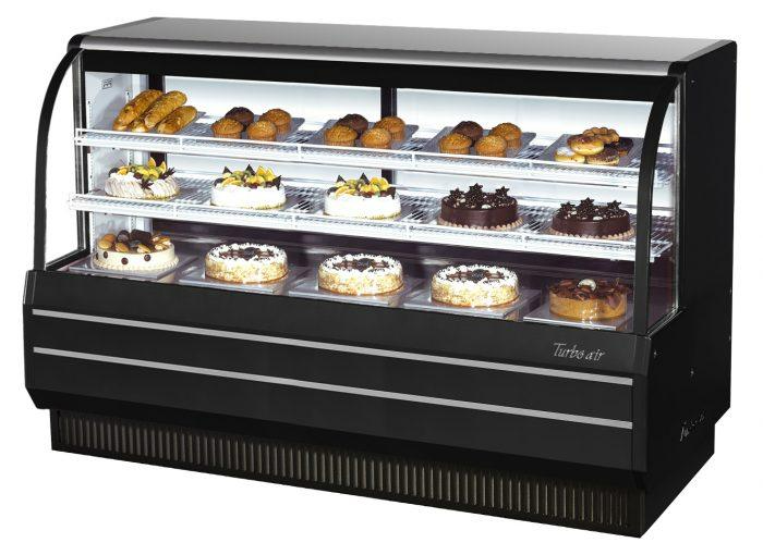 Turbo Air TCGB-72-W(B)-N Bakery Case, Refrigerated, 23.2 cu.ft.