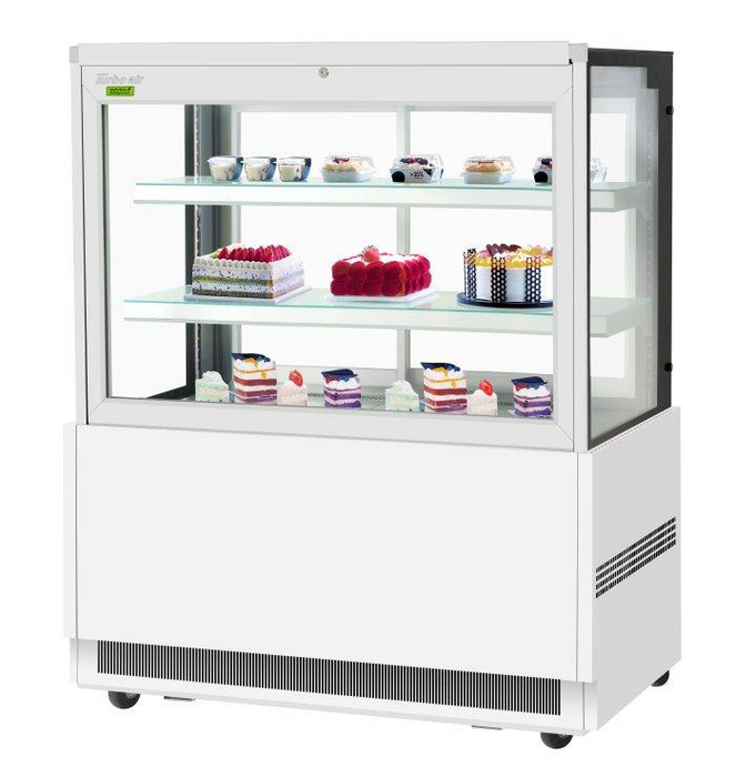 Turbo Air TBP48-54FN-W(B) Refrigerated Bakery Display Case, 17.2 cu. ft.