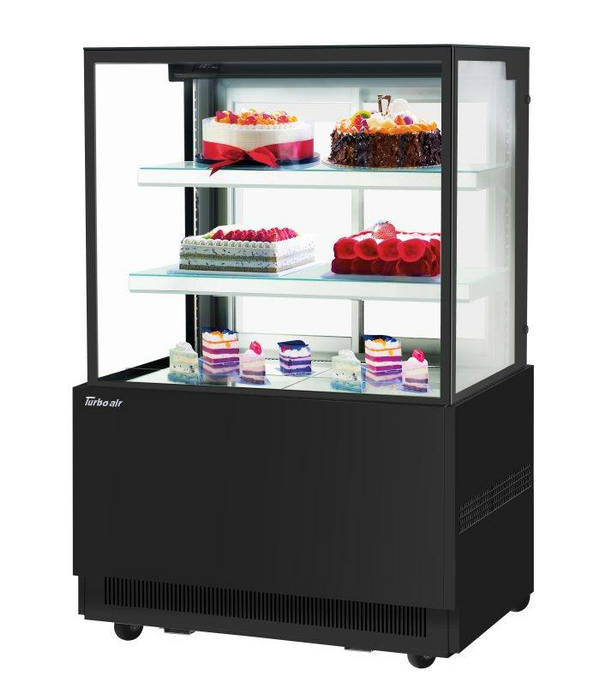 Turbo Air TBP36-54NN-W(B) Refrigerated Bakery Display Case, 12.5 cu. ft.