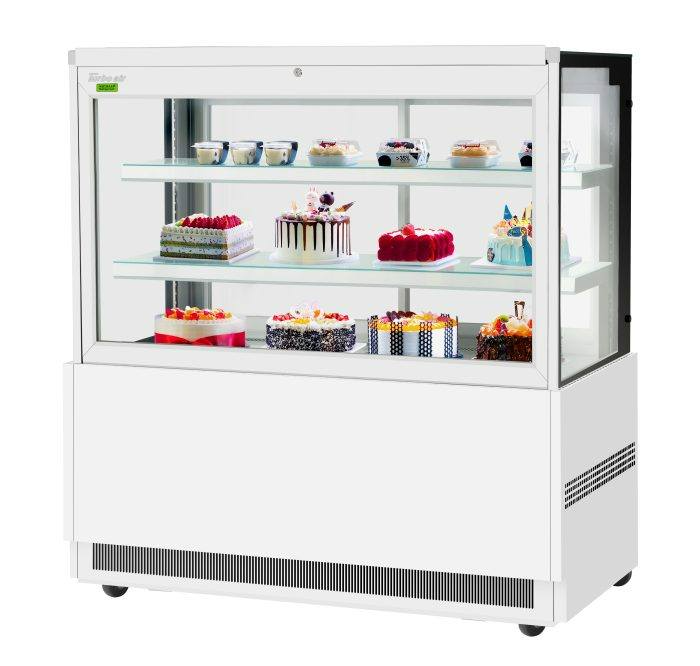 Turbo Air TBP60-54FN-W(B) Refrigerated Bakery Display Case, 21.8 cu. ft.