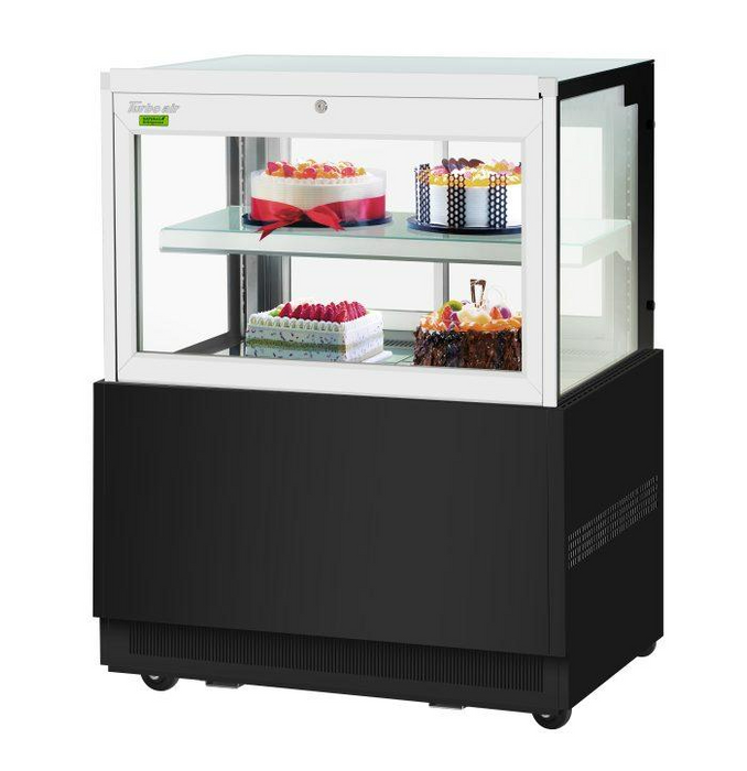 Turbo Air TBP36-46FN-W(B) Refrigerated Bakery Display Case, 9 cu. ft.