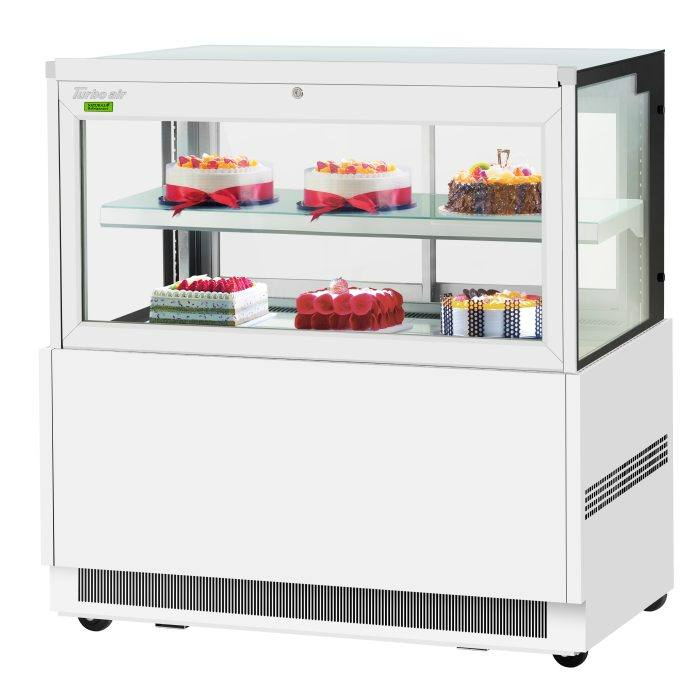 Turbo Air TBP48-46FN-W(B) Refrigerated Bakery Display Case, 12.4 cu. ft.