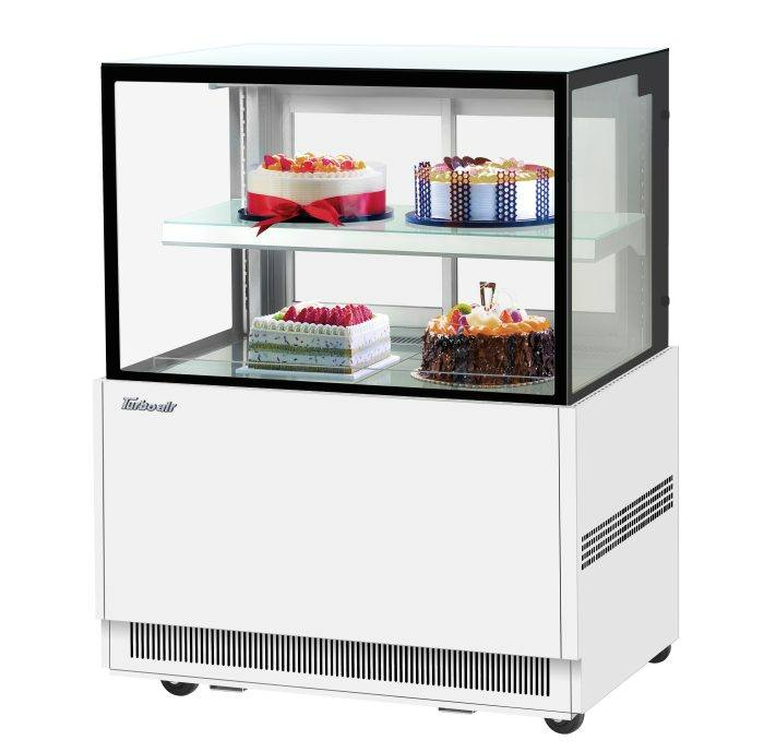 Turbo Air TBP36-46NN-W(B) Refrigerated Bakery Display Case, 9 cu. ft.