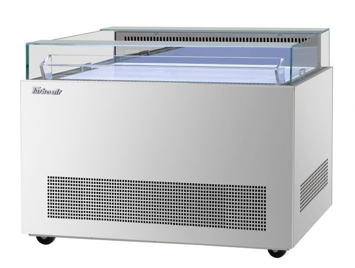 Turbo Air TOS-50NN-S Open display merchandisers, Sandwich & cheese display case, 2.35 load line cu. ft.