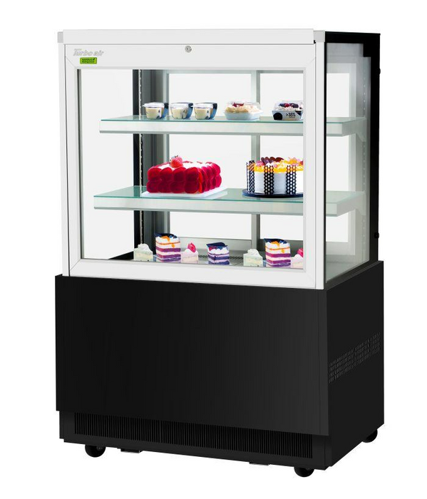 Turbo Air TBP36-54FN-W(B) Refrigerated Bakery Display Case, 12.5 cu. ft.