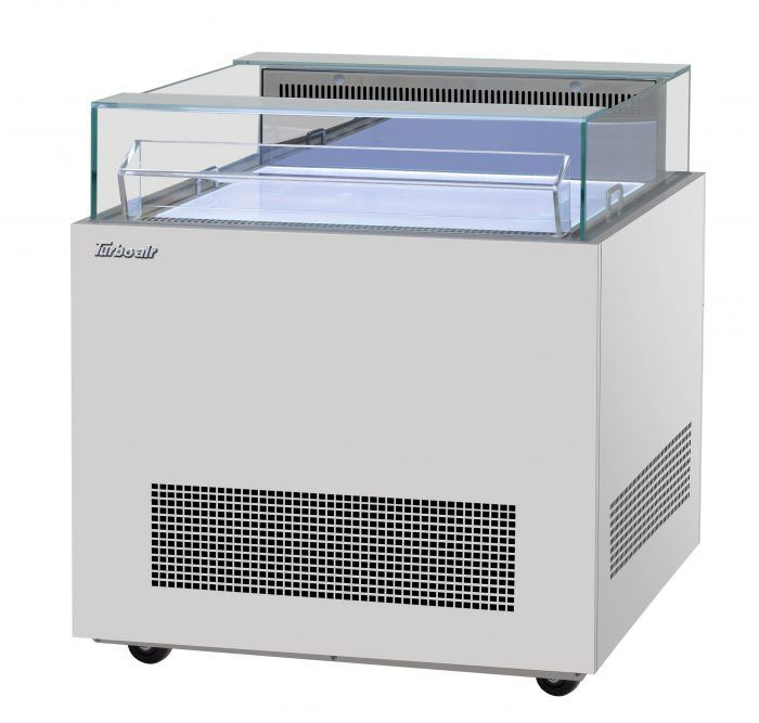 Turbo Air TOS-30NN-S Open display merchandisers, Sandwich & cheese display case, 1.31 load line cu. ft.