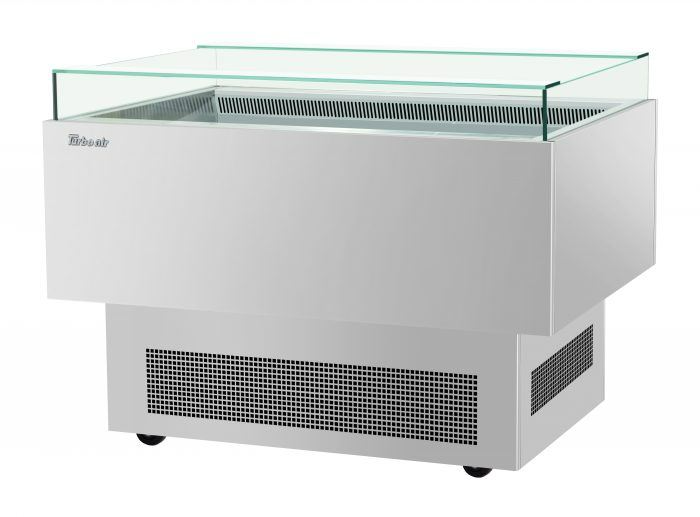 Turbo Air TOS-50PN-S Open Display Sandwich & Cheese Merchandiser, 2.48 load line cu. ft.