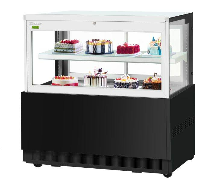 Turbo Air TBP60-46FN-W(B) Refrigerated Bakery Display Case, 15.7 cu. ft.