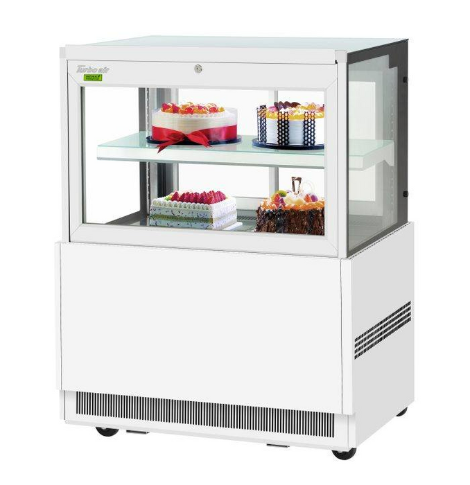 Turbo Air TBP36-46FN-W(B) Refrigerated Bakery Display Case, 9 cu. ft.