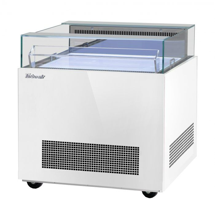 Turbo Air TOS-30NN-W(B) Open Display Sandwich & Cheese Merchandiser, 1.31 cu. ft.