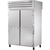 True STR2RPT-2S-2G-HC Pass-Thru Solid Front/Glass Rear Swing Doors Refrigerator