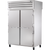 True STR2RPT-2S-2G-HC Pass-Thru Solid Front/Glass Rear Swing Doors Refrigerator