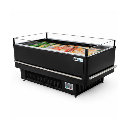 Coldline ISLAND-DT60 62" Dual-Temperature Island Merchandiser