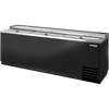 True TD-95-38-HC Solid Slide Lid Deep Well Horizontal Bottle Cooler with Hydrocarbon Refrigerant