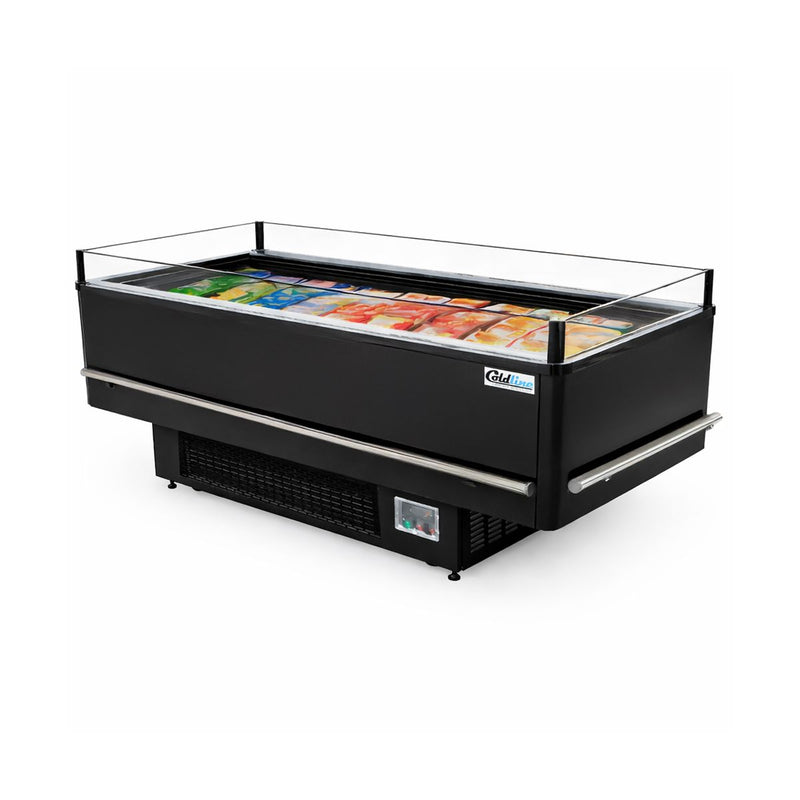 Coldline ISLAND-DT80 82" Dual-Temperature Island Merchandiser
