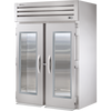True STR2RRI-2G-HC Roll-In Glass Swing Door Refrigerator