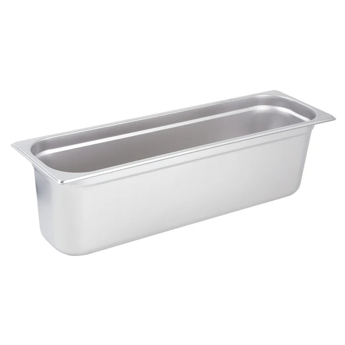 Winco SPJL-SERIES, 25 Gauge Stainless steel- Anti-jam Steam Pan, Half Long Size (Price / Piece) - Available in Different Sizes